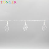 TONGER® Ghost hand Plastic String Lights