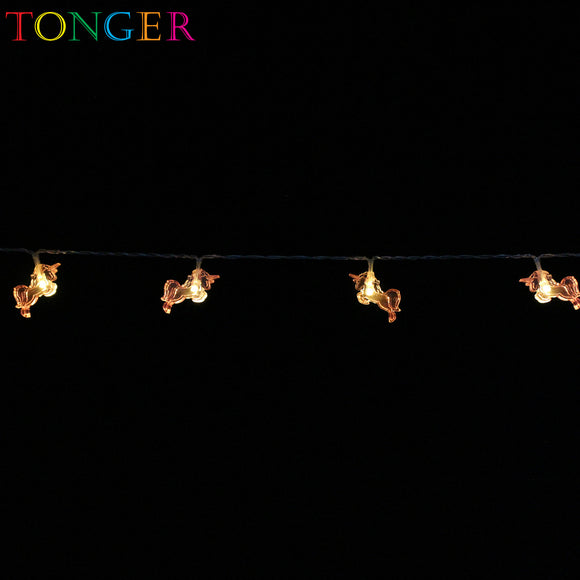 TONGER® unicorn plastic led string light