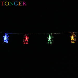 TONGER® elk plastic led string light