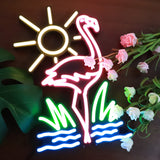 TONGER® Flamingo Neon Light