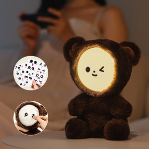 TONGER® Bear Plush Doll Lamp