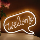 TONGER®Welcome Wall Neon