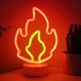 TONGER® Fire Table LED Neon Light