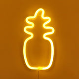 TONGER® Yellow Pineapple Wall LED Neon Light Sign