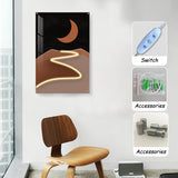 TONGER® Run into the distance Art Glowing Wall Light Painting