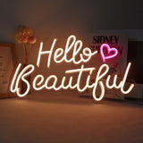 TONGER®Hello Beautiful LED Neon Sign
