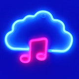 TONGER® Cloud With Note Neon LED Sign