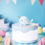 TONGER® Blue Cake Night Light