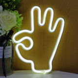 TONGER® OK Symbol Neon LED Sign