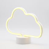 TONGER® Warm White Cloud Table LED Neon Light