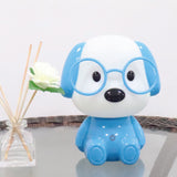 TONGER® Cute Touch Switch Dimmable chargeable Kids Cartoon DogTable Light