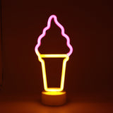 TONGER® Ice Cream Table LED neon light