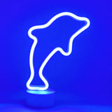 TONGER®Dolphin Table LED Neon