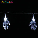 TONGER® Ghost hand Plastic String Lights