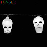 TONGER® Ghost head Plastic String Lights