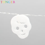 TONGER® ghost head Plastic String Lights