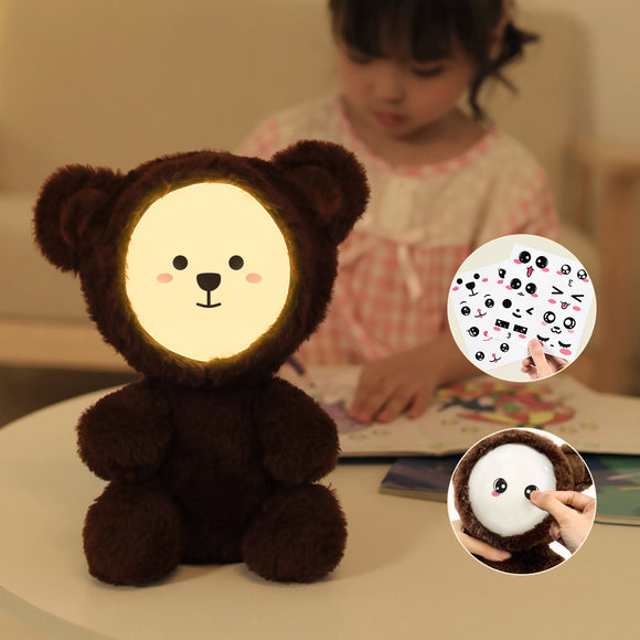 TONGER® Bear Plush Doll Speaker Lamp