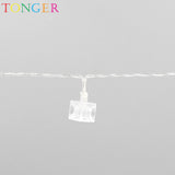 TONGER® Ice cube Plastic String Lights