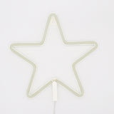TONGER® Warm White Star Wall LED Neon Light Sign
