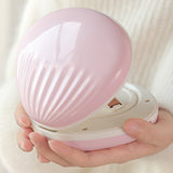 TONGER® Pink Shell Shape Rainbow Projection Lamp