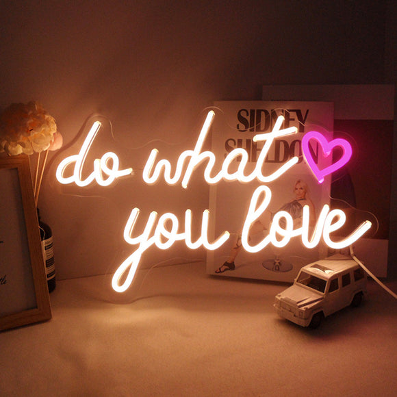 TONGER®do what you love LED Neon Sign