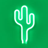 TONGER® Green Cactus Wall LED Neon Light Sign