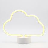 TONGER® Warm White Cloud Table LED Neon Light