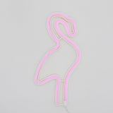 TONGER® Pink Flamingo Wall LED Neon Light Sign