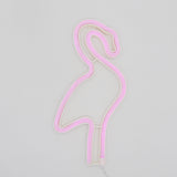 TONGER® Pink Flamingo Wall LED Neon Light Sign