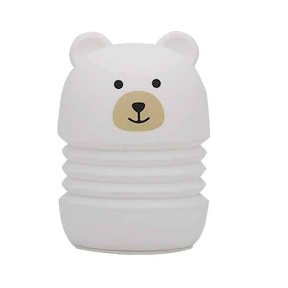 TONGER® White Bear Silicon Night Light