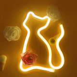 TONGER® Cat  Wall Led Neon Sign