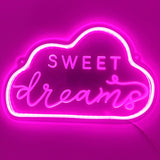 TONGER®Pink Sweet Dreams LED Neon