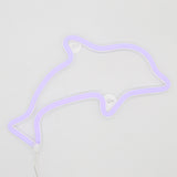 TONGER® Blue Dolphin Wall LED Neon Light Sign