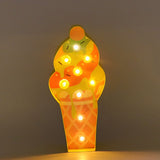 TONGER® Ice Cream Paper Marquee Light