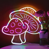 TONGER® Mushroom Wall Neon Sign