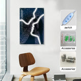 TONGER® Intimate Lover Art Glowing Wall Light Painting