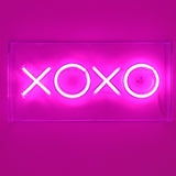 TONGER®Pink XOXO Box LED Neon Sign