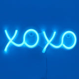 TONGER®Blue XOXO LED Neon Sign