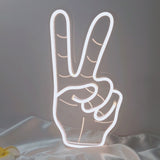 TONGER®Victory Symbol Table Neon Sign