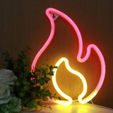 TONGER® Fire Wall LED Neon Light Sign