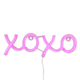 TONGER® Pink XOXO Wall LED Neon Light Sign