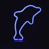 TONGER®Dolphin Table LED Neon