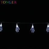 TONGER® Ghost hand Plastic String Lights