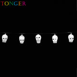TONGER® Ghost head Plastic String Lights