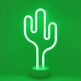 TONGER® Green Cactus Table LED Neon Light