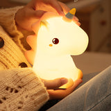 TONGER® Cute Unicorn Night Lamp