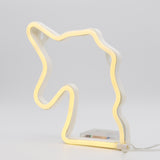 TONGER® Warm White Unicorn Wall LED Neon Light Sign