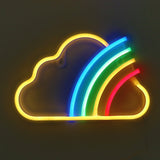 TONGER® Rainbow With Cloud Neon LED Sign