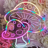 TONGER® Mushroom Wall Neon Sign