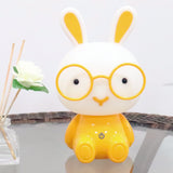 TONGER® Cute Touch Switch Dimmable chargeable Kids Cartoon Bunny Table Light